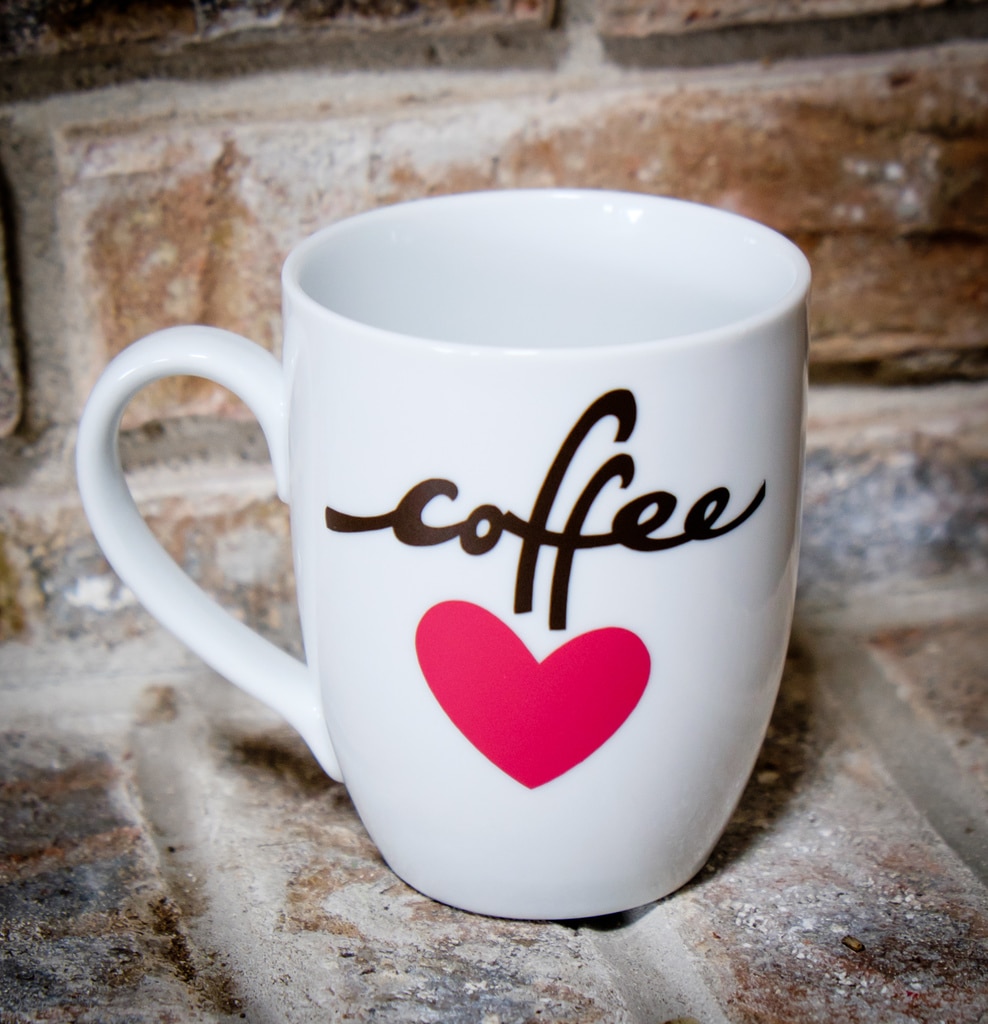 Coffee Love Mug DIY - Albion Gould