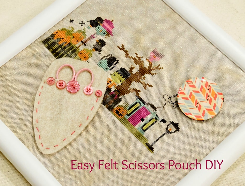 Felt Scissors Pouch DIY Albion Gould
