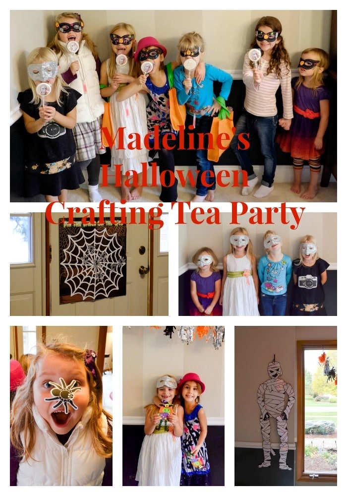 Madeline's Halloween Crafting Tea Party