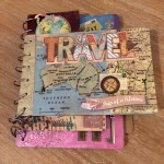 Mixed Media Travel Board Book
