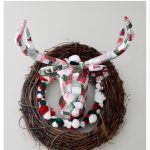 Holiday Deer Head Wreath