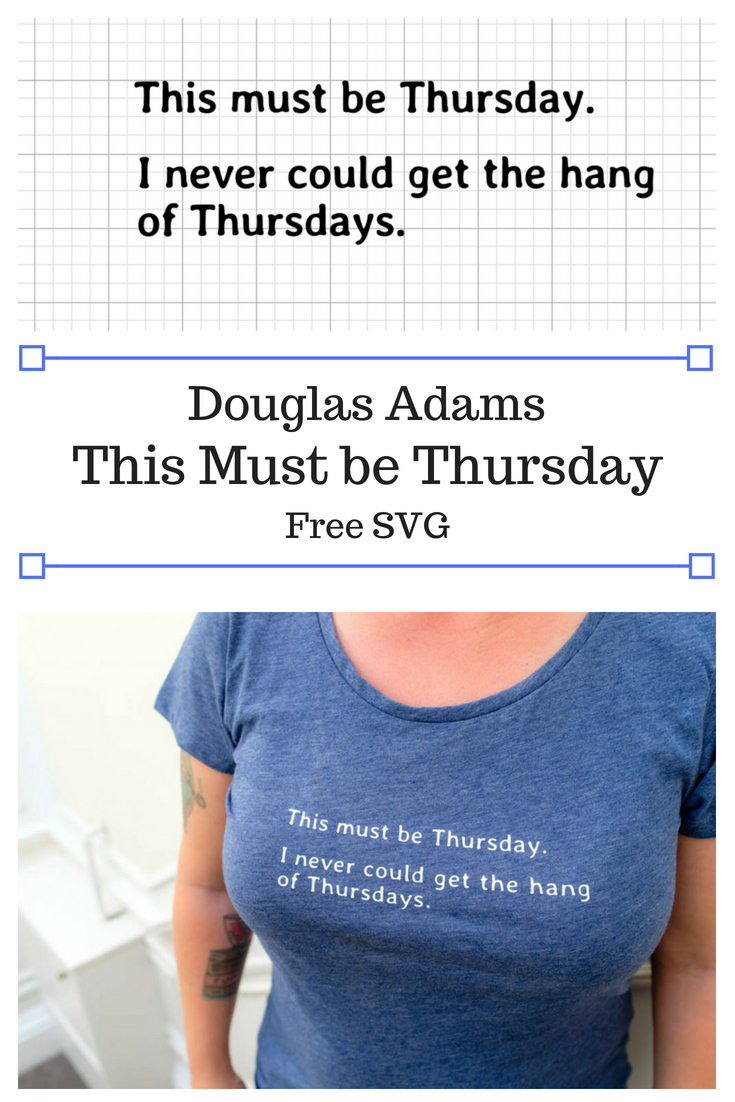 This Must be Thursday Free SVG