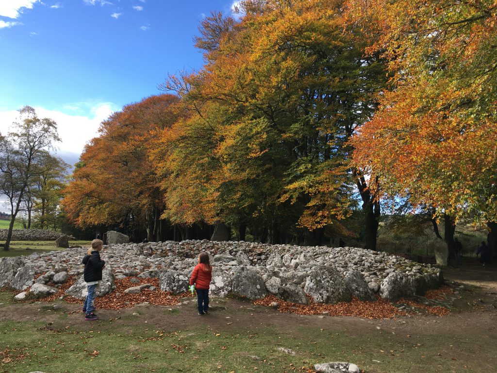Visiting the Clava Cairns