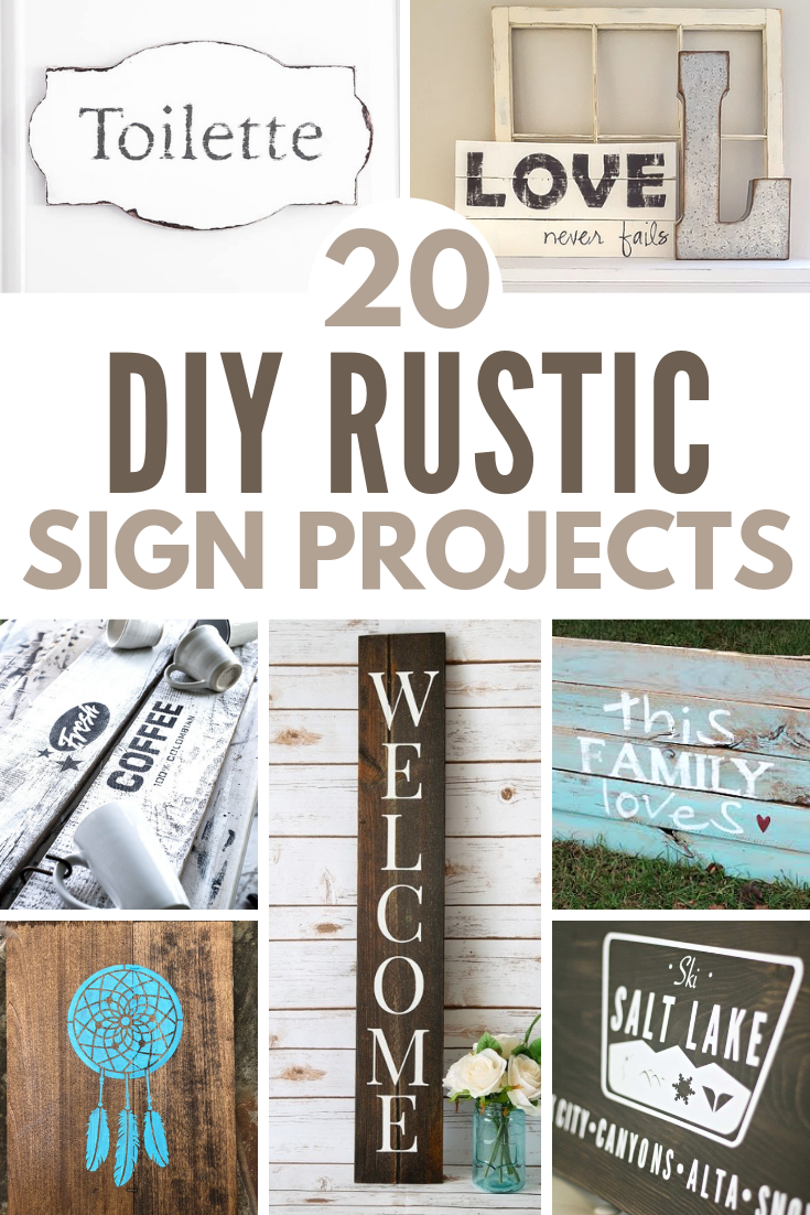 28+ Wooden Home Signs Diy