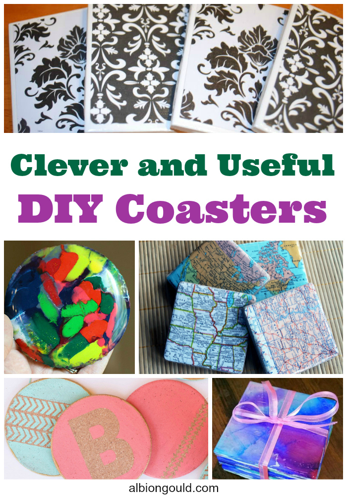 Clever and Useful DIY Coasters